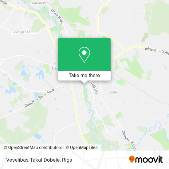 Veselības Taka| Dobele map