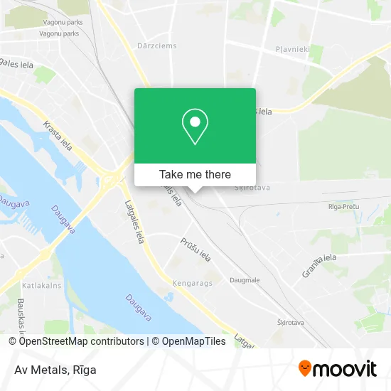 Av Metals map