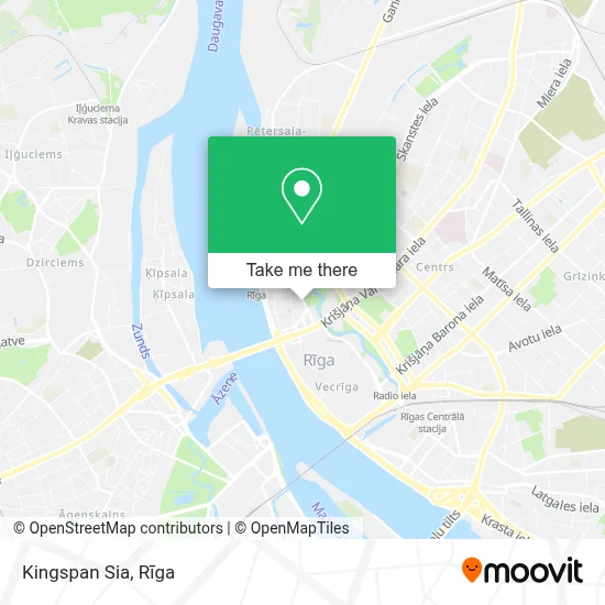 Kingspan Sia map