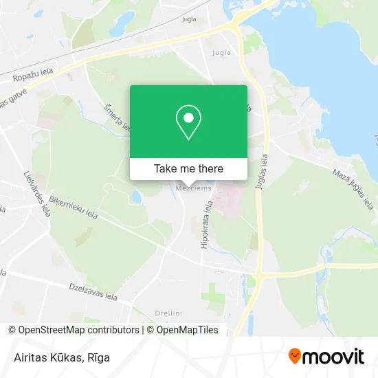 Airitas Kūkas map