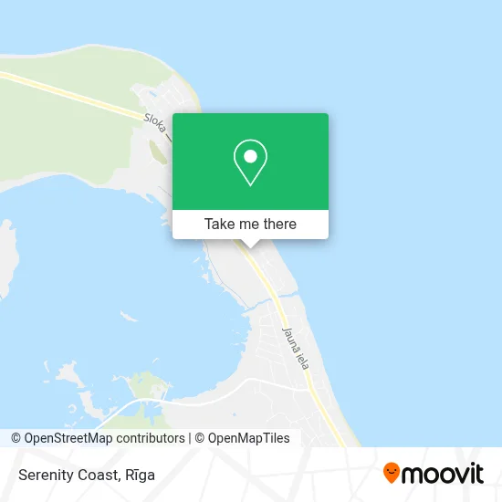 Serenity Coast map