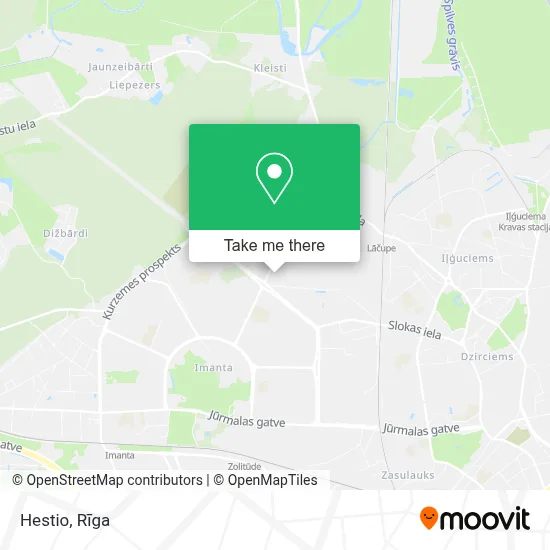Hestio map