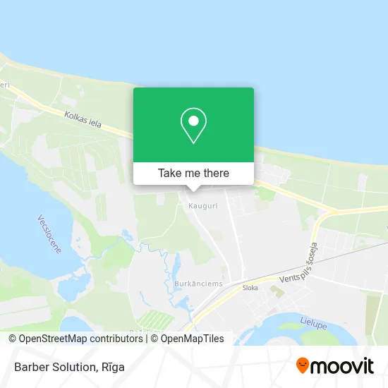 Barber Solution map
