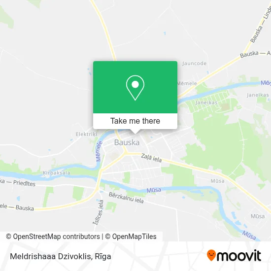 Meldrishaaa Dzivoklis map