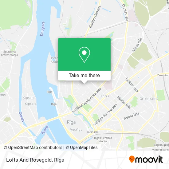 Lofts And Rosegold map