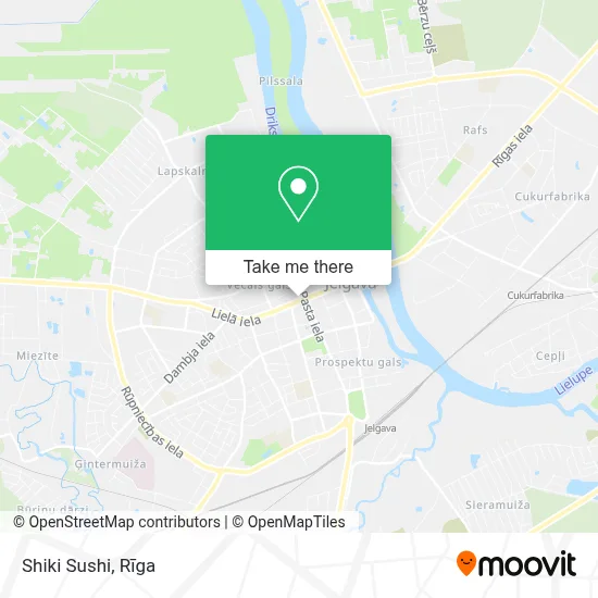 Shiki Sushi map