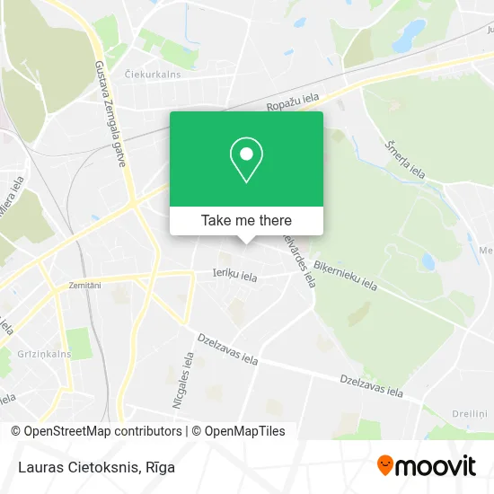 Lauras Cietoksnis map