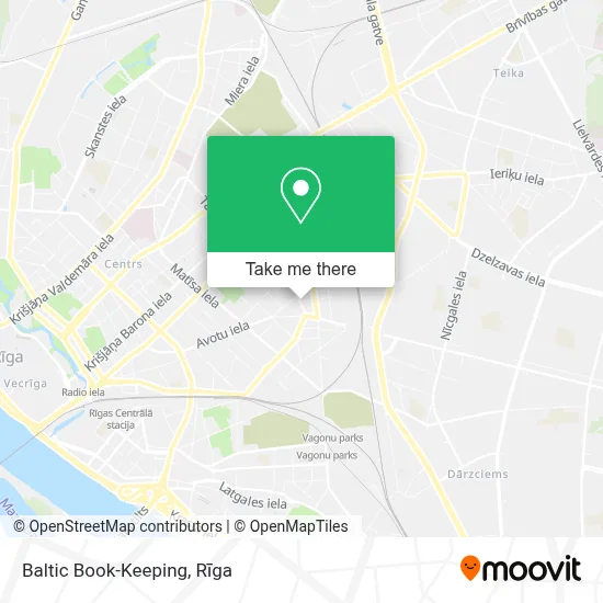 Baltic Book-Keeping map