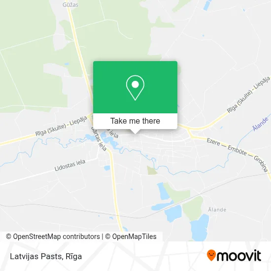Latvijas Pasts map