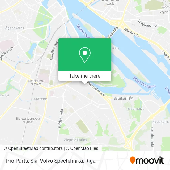 Pro Parts, Sia, Volvo Spectehnika map