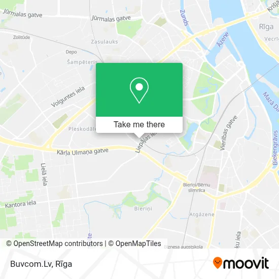 Buvcom.Lv map