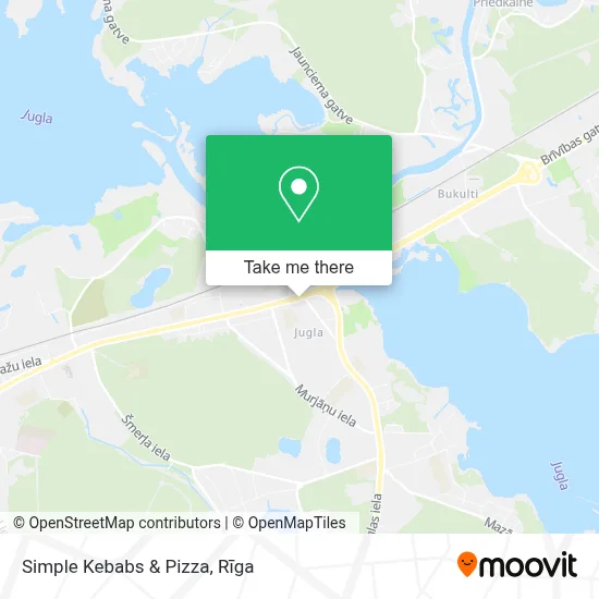 Simple Kebabs & Pizza map