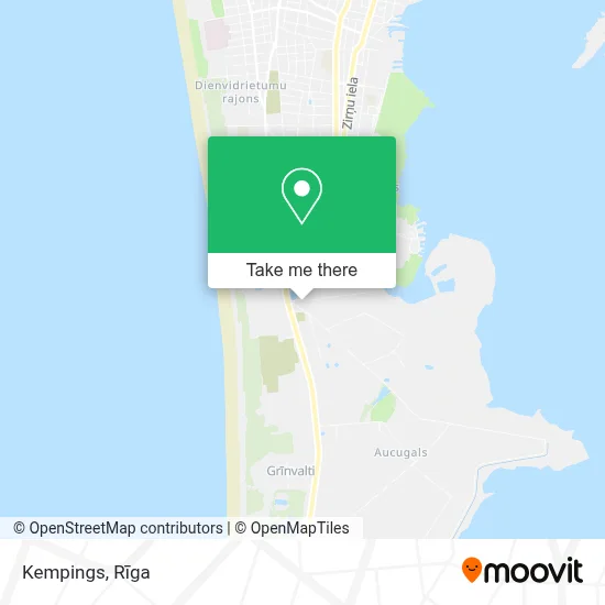 Kempings map