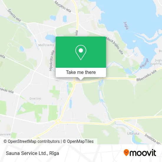 Sauna Service Ltd. map