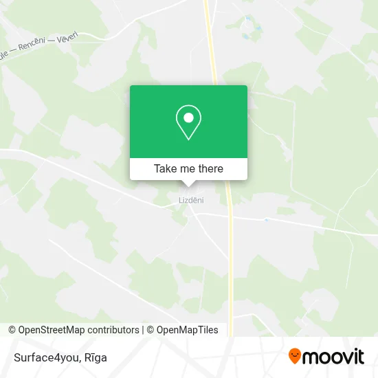 Surface4you map