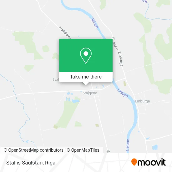 Stallis Saulstari map