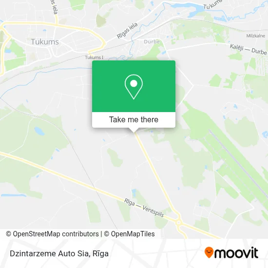 Dzintarzeme Auto Sia map