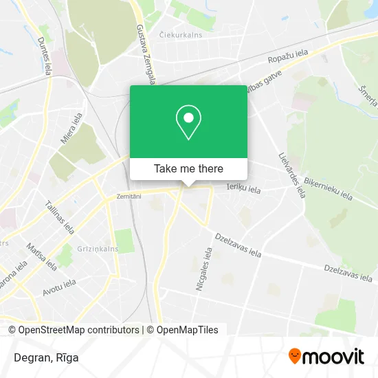 Degran map