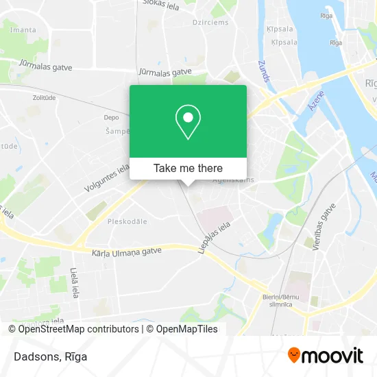 Dadsons map
