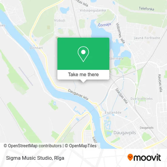 Sigma Music Studio map