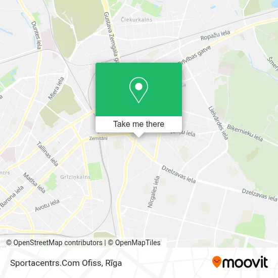 Sportacentrs.Com Ofiss map