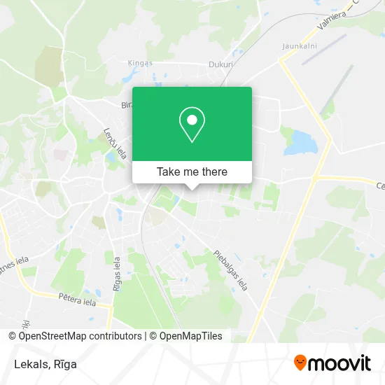 Lekals map