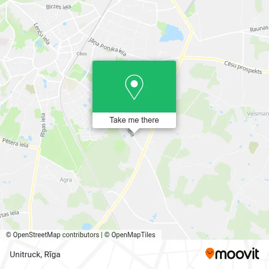 Unitruck map