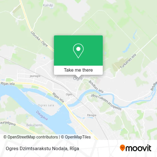 Ogres Dzimtsarakstu Nodaļa map