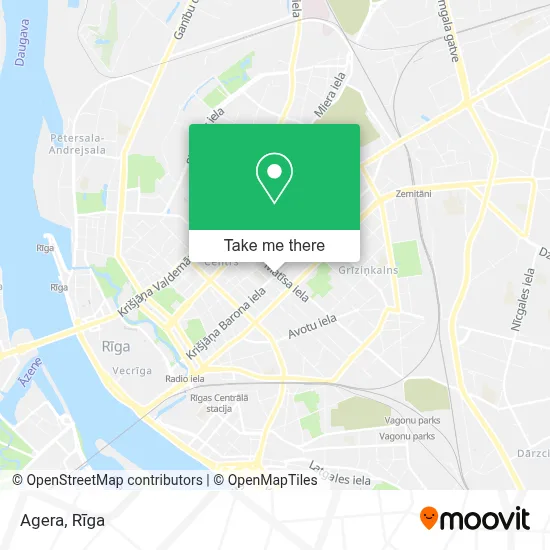 Agera map