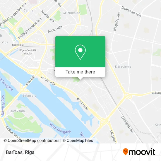 Barības map