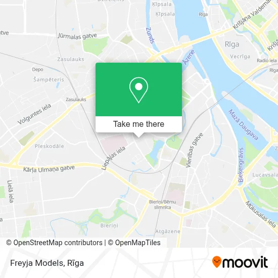 Freyja Models map