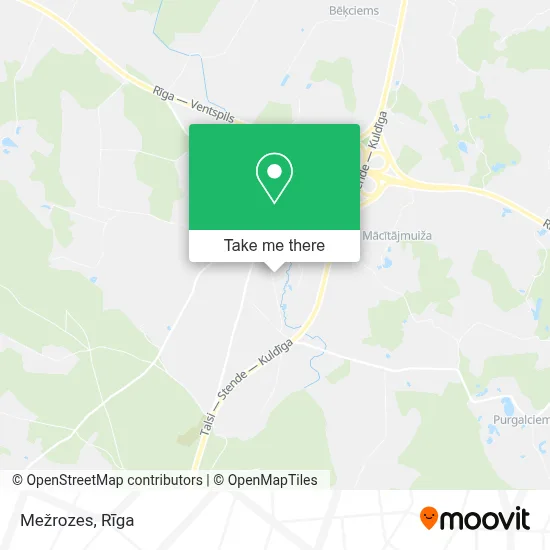 Mežrozes map