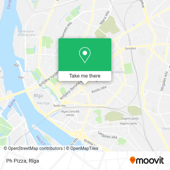 Ph Pizza map