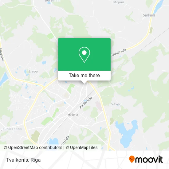 Tvaikonis map