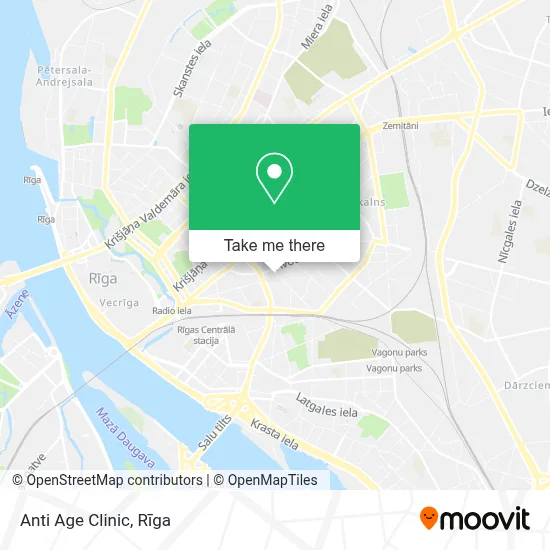 Anti Age Clinic map