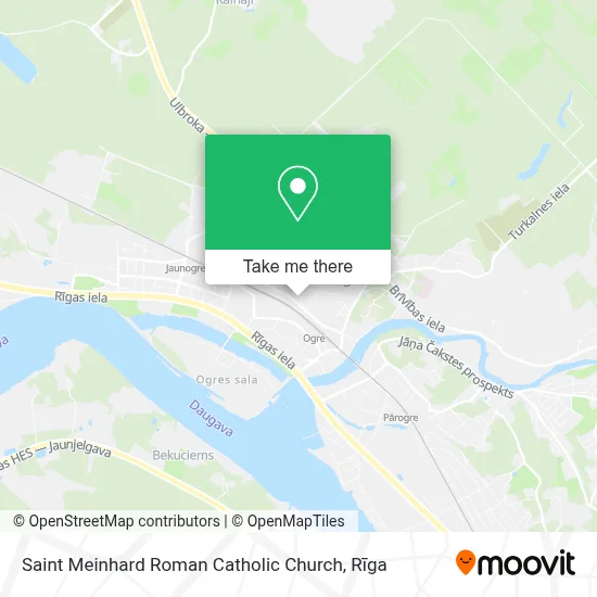 Saint Meinhard Roman Catholic Church map