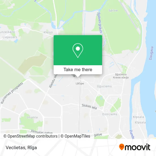 Veclietas map