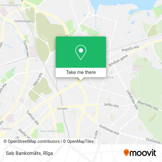 Seb Bankomāts map