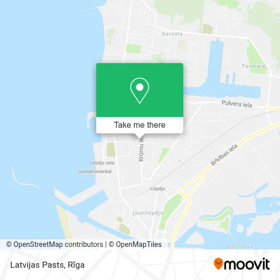 Latvijas Pasts map
