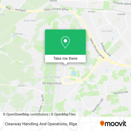 Clearway Handling And Operations map