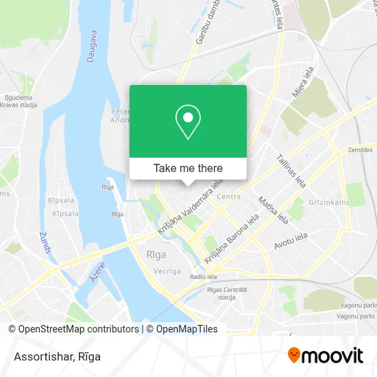 Assortishar map