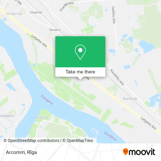 Arcomm map