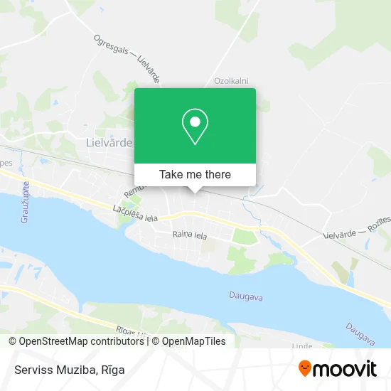 Serviss Muziba map