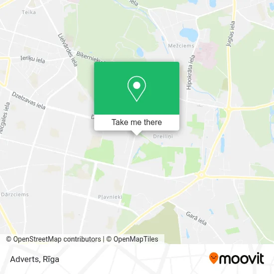 Adverts map