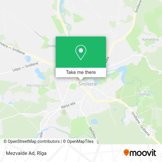 Mezvalde Ad map