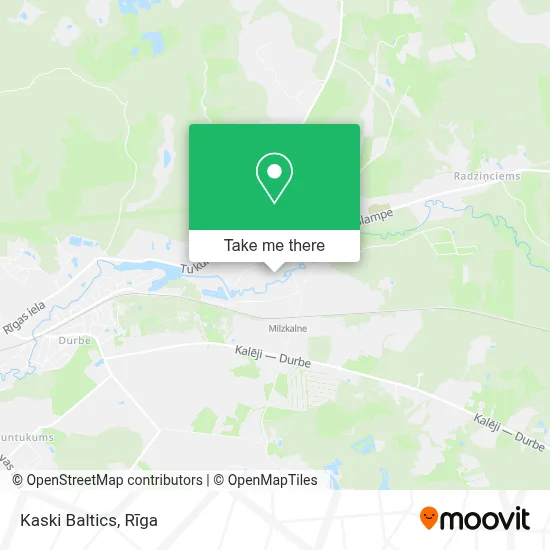 Kaski Baltics map