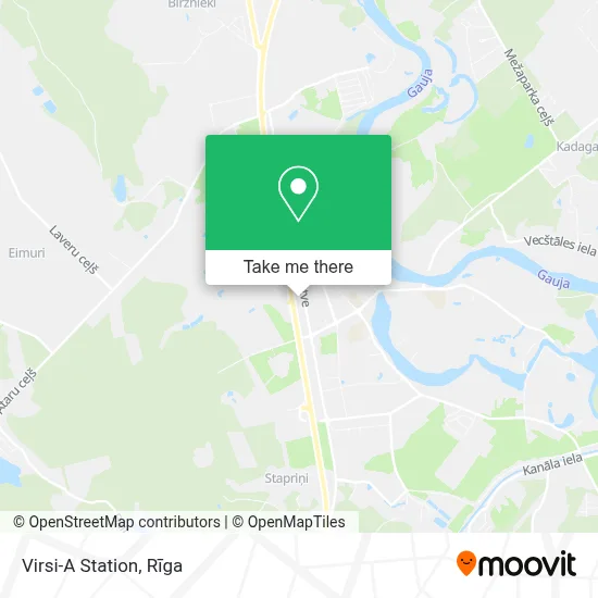 Virsi-A Station map