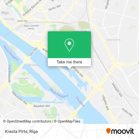 Krasta Pirts map