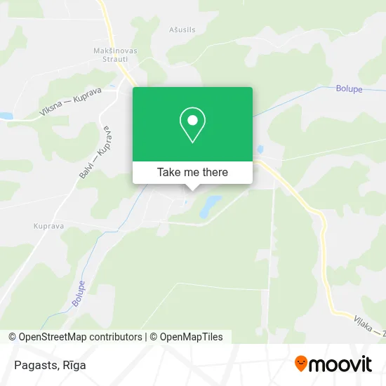 Pagasts map