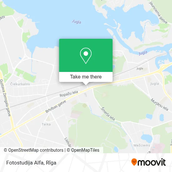 Fotostudija Alfa map
